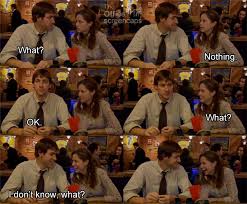 The Dundies Jim And Pam The Office Pretty Much How Our Drunken Conversations Go Or Even Some Of Our Sobe The Office Jim The Office Seasons The Office Show