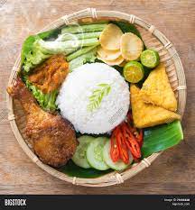Resepi nasi ayam penyet ni import khas dari indonesia. Famous Traditional Image Photo Free Trial Bigstock