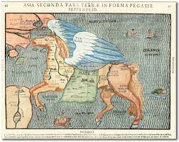 230 Title Canistris Maps Date 1335 1338 Author Opicinus De Canistris Description While Some Earlier Scholars Would Have Labeled Pavian Priester Pegasus