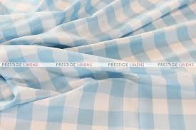 Commonly seen on faux silk and silk fabrics, buffalo check fabric is a great way to add visual interest to any room. Gingham Buffalo Check Fabric By The Yard Skyblue Prestige Linens