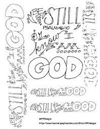 And i trust it will be a blessing to you as we go through it. Doodle Verse Psalm 46 10 Psalm 46 Psalms Bible Coloring Pages