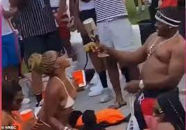 While responding to 911 calls that reported the trespassing of dozens of individuals on private property. Ambulance Removes Person From Out Of Control Nj Party Express Digest