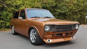 Image result for Gold Bronze 1959 Datsun