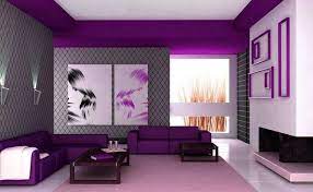 Wallpaper Dinding Ruang Tamu Minimalis Ungu Paint Colors For Living Room Living Room Colors Living Room Red