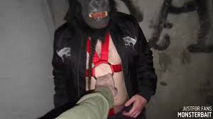Gorilla found cruising in dark european apartment storage cavern.
