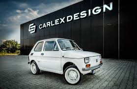 Check it out in their garage: One Of One Fiat 126p With Carlex Interior For Tom Hanks