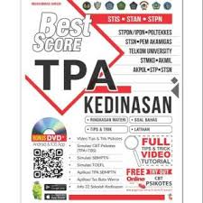 Langsung aja nih aku kasih linknya biar cepet klik di sini untuk latihan soal. Best Score Tpa Kedinasan Stis Stan Stpn Stpdn Free Dvd Shopee Indonesia