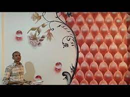 رسم ديكور تنجيد بطريقة مختلفه و بسيطه youtube 3d wall painting wall painting interior wall painting designs