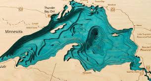 image result for lake superior depth chart depth chart