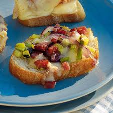 Lauch Kaminwurzen Crostini Rezept Rezepte Crostini Kochrezepte