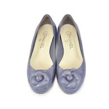 Authentic Second Hand Chanel Camellia Ballerina Flats Pss