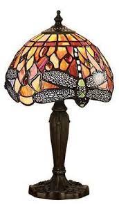 kleinere tiffany tisch lampe dragonfly flame ca 20 cm o 34 hoch 1xe 14 40w aus unserer serie der meisterklasse tiffany lampen tiffany glas tiffany