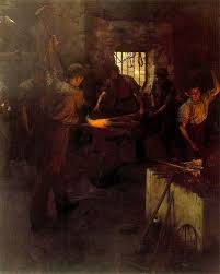 Forbes Stanhope 1857 1947 1892 Forging The Anchor Ipswich Borough Council Museums And Galleries England Art Uk Stanhope Art