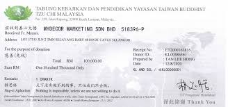 Hadiah wang untuk kemudahan perpustakaan atau kepada perpustakaan. Mydecor
