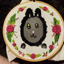 Social media links to share and support artists