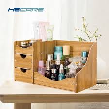 4.8 out of 5 stars with 4 ratings. Hecare Desktop Makeup Organizer Drawers Wooden Cosmetic Organizer Modern Style Diy Organizers For Cosmetics Makeup Brushes New Buy At The Price Of 17 69 In Aliexpress Com Imall Com