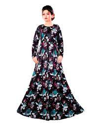 Women anarkali kurti indian ethnic wear clothings dress georgette anarkali suit designer gown foli work embroidery wedding. Party Wear Justkartit Tropical Floral Long Printed Anarkali Maxi Gowns Dress For Women Rs 990 Piece Id 21323327697