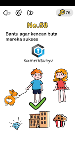 Soal bahasa inggris kelas 6 semester 1 dan 2 Jawaban Brain Out Level 51 52 53 54 55 56 57 58 59 60 Gamers Bunyu