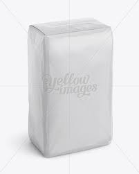 Glossy Paper Bag Mockup Halfside View High Angle Shot In Bag Sack Mockups On Yellow Images Object Mockups Bag Mockup High Angle Shot Glossy Paper