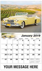 Henry S Heritage Ford Cars Lincoln Continental Promotional Calendar Calendar
