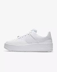 Nike Air Force 1 Sage Low Women S Shoe Nike Com Nike Air Force Nike Air White Leather Sneakers