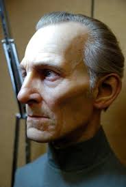 Peter Cushing as Grand Moff Tarkin