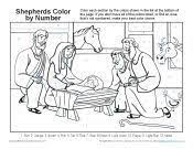 The Shepherds Visited Jesus Bible Activities
