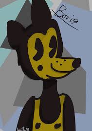 If you look to the right if you are facing boris from the doorway. Boris The Wolf V Bendy And The Ink Machine Patatukoo Illustrations Art Street