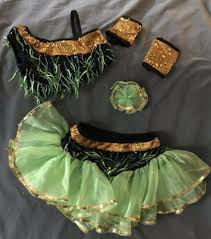 Dress tutu costume dance recital. Glamour Costumes Gold Black Gem