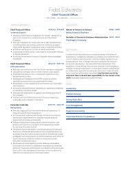 Look at our sample resume objective for cfo. Chief Investment Officer Cv Format June 2021