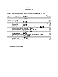 Akbt dan akbb adalah akaun yang sangat penting. Latihan 2 Akaun Kawalan Docx