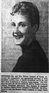 Loretta Jean Hodgson Engaged to Melroy Peder 'Millie' Svenkerud