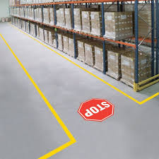 Mighty Line Stop Sign For Floors Warehouse Design Flooring Stop Sign