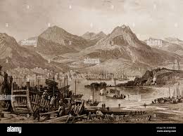 Hong kong 19th century hi-res stock ...