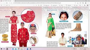 Perhiasan diri dari perak dan manik yang sarat melambangkan status dan kekayaan bagi pemakainya. T3 Pakaian Tradisional Dan Perhiasan Diri Persepsi Seni Youtube