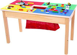Lego Compatible Table 32 Quot X16 Quot Solid Hardwood Legs And Side Frames Built To Last Made In The Usa Pr In 2020 Lego Storage Lego Table With Storage Storage Hacks