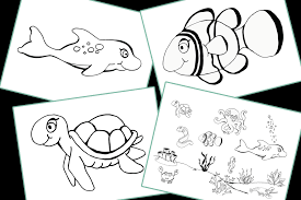 You'll find the famous mario and sonic, as well as characters from newer games like fortnite, angry birds, skylander. Free Colouring Sea Animals Early Years Eyfs Printable Resource Little Owls Resources Free