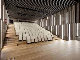 Basque Culinary Center Auditorium Design Hospital Interior Design Auditorium Architecture