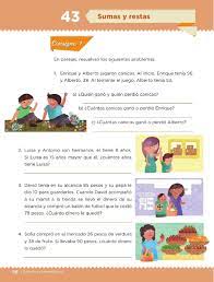 Andyrojo25 preguntado hace en 1 julio 2015 en la categoría libros. Sumas Y Restas Bloque Iii Leccion 43 Apoyo Primaria