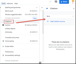 Include the same header (including your last name and the page number) in the top right corner on your bibliography page as the rest of your essay. How To Create Citations And Bibliography In Google Docs Shake Up Learning