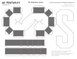 Floral monogram alphabet letters · summer large alphabet letters template · large alphabet letters template · boxfresh large alphabet letters template · broken 3d . Mrprintables 3d Alphabet Templates N To Z