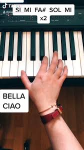 Casa De Papel Bella Ciao Piano Tutorial Video In 2020 Piano Music Easy Piano Music Piano Songs