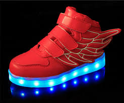 Red Wings Led Kids Shoes Boys Casual Shoes Kid Shoes Kids Sports Shoes