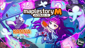 MapleStory M Kanna Skill 1st - 4th Job Preview - YouTube