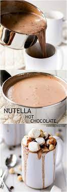 Nutella Hot Chocolate Http Cafedelites Com Hot Chocolate Recipes Nutella Hot Chocolate Nutella Recipes