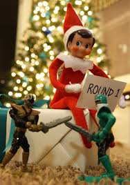 Our Elf Put Himself Into A Few Famous Movie Scenes Elfontheshelf Fightclub Elf On The Shelf Holiday Decor Elf