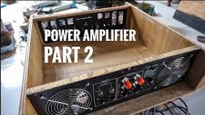Power amplifier ini mampu menghemat lebih daripada membeli langsung, dan kalau kita merangkai sendiri jika suatu hari nanti ada. Pembuatan Box Power Amplifier Youtube
