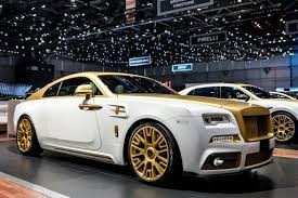 White And Gold Custom Rolls Royce Wraith Luxury Cars Rolls Royce Rolls Royce Cars