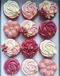 25 Flower Wedding Cupcakes In Different Styles Page 16 Of 25 Yes Delicious Buttercream Cupcakes Cake Decorating Piping Dessert Decoration