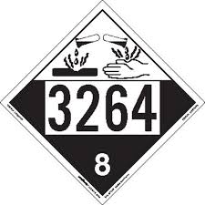 Redrose030 1 year ago #1. Labelmaster Zez43264 Un 3264 Corrosive Hazmat Placard E Z Removable Vinyl Pack Of 25 Amazon Com Industrial Scientific